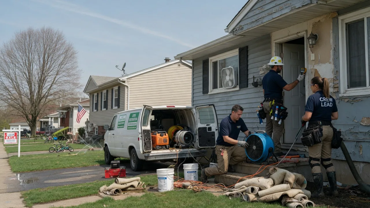 Flood Cleanup in New Freeport, PA near me