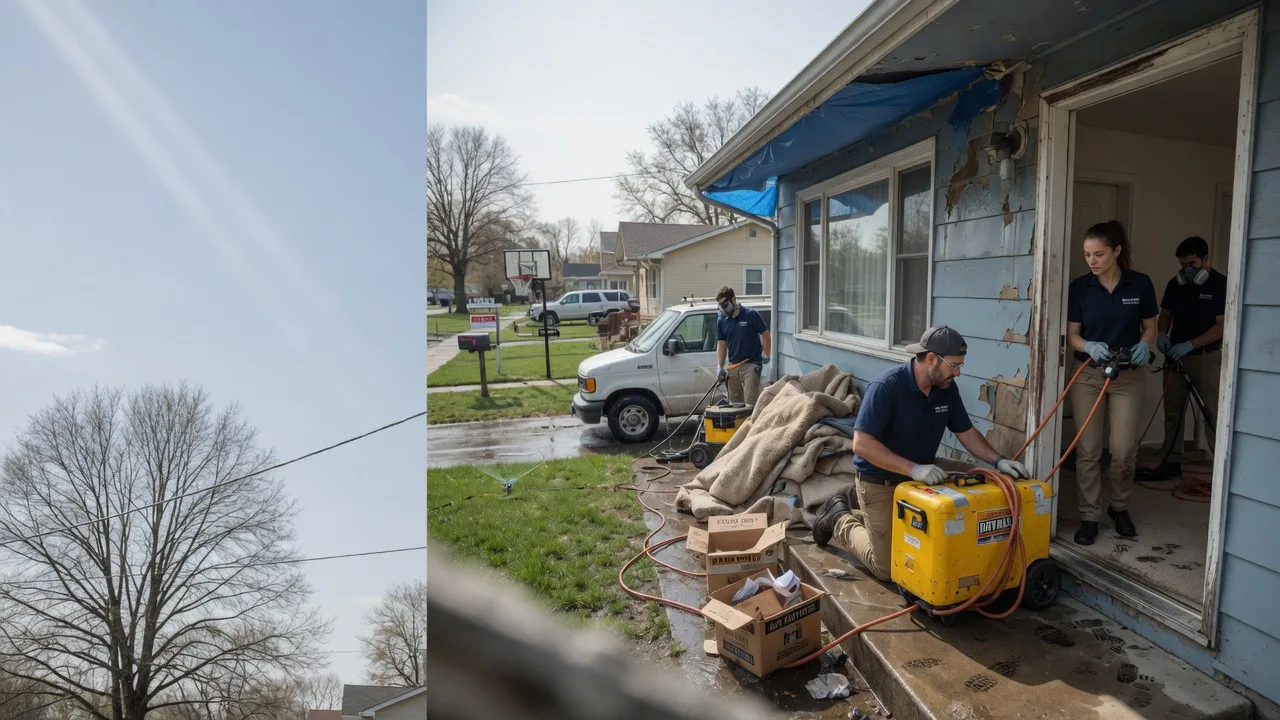 Basement Flood Cleanup in New Freeport, PA near me